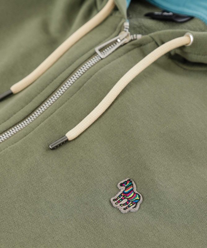 Paul Smith Zip-Through Zebra Hoodie