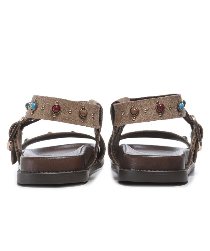 INUOVO Studded Strap Sandals