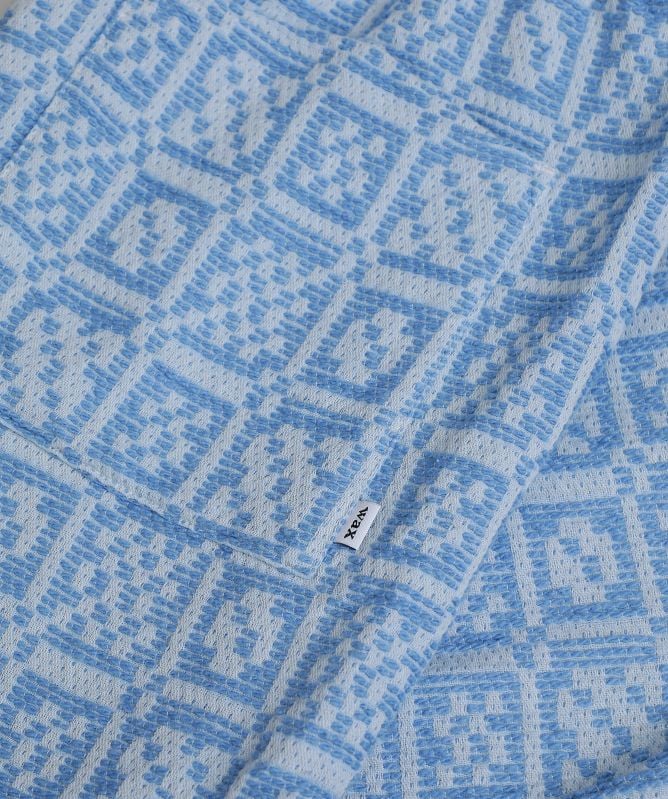 Wax London Geo Dobby Kurt Shorts