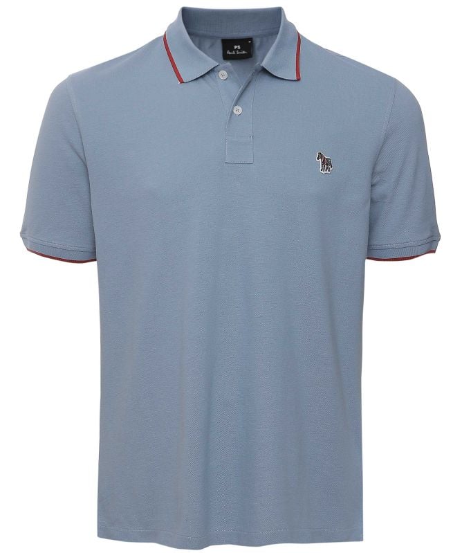 Paul Smith Slim Fit Tipped Zebra Polo
