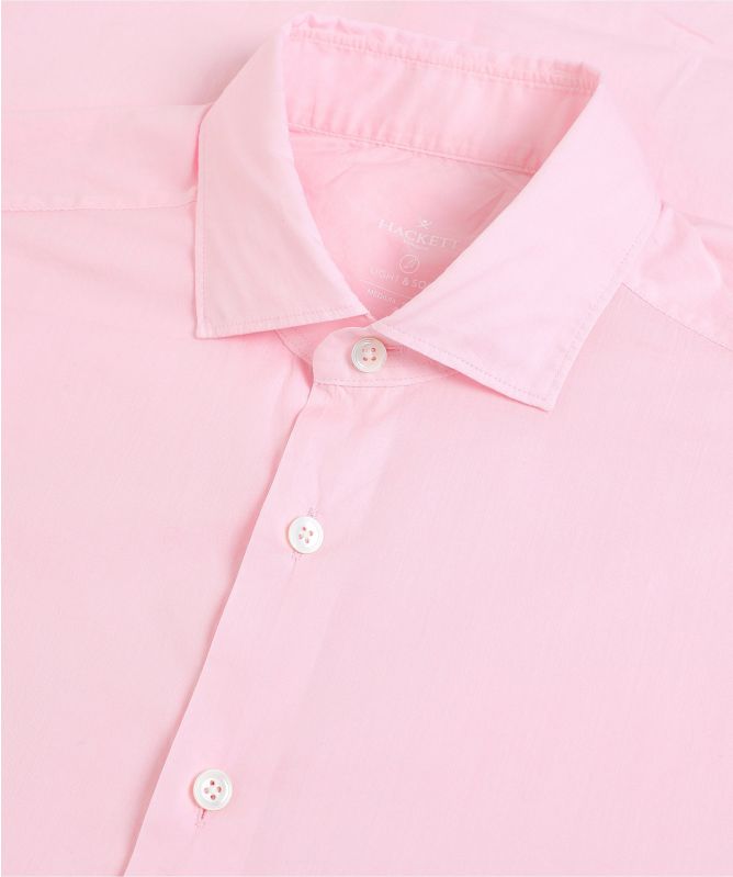 Hackett Slim Fit Piece Dyed Poplin Shirt