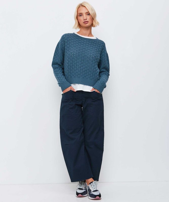 OSKA Textured Grid Knit 525/8545 Jumper