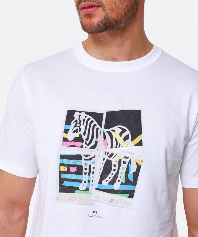 Paul Smith Cotton Zebra T-Shirt