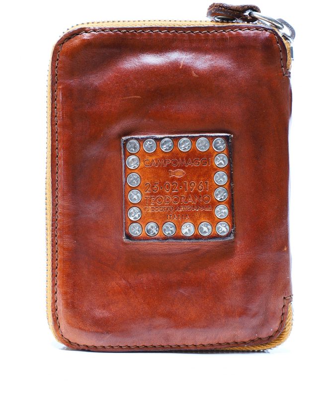 Campomaggi Small Embellished Leather Purse