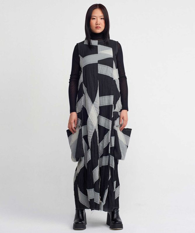 NU London Print Wide-Leg Jumpsuit