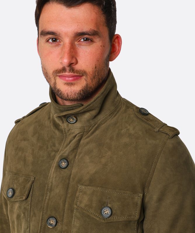 J. Blades Suede Saharian Jacket
