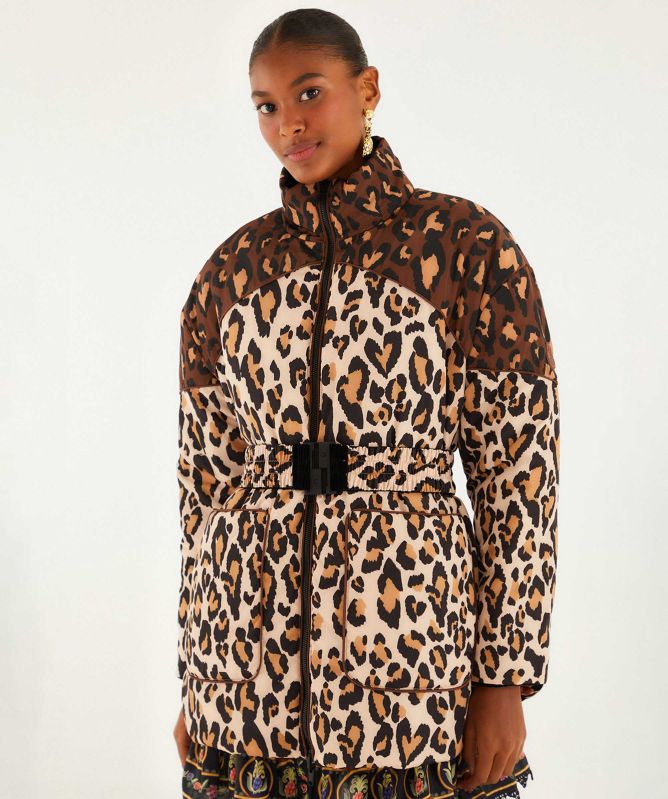 FARM Rio Marvellous Garden Reversible Puffer Jacket