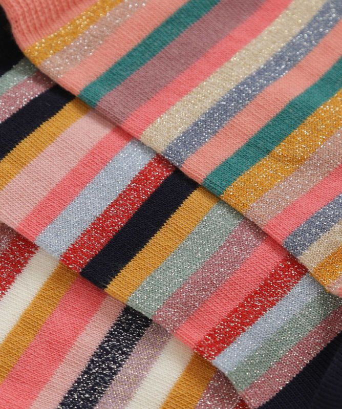 Paul Smith Glitter Stripe Socks Three Pack