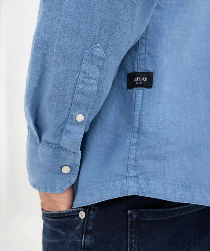 Replay Linen Pocket Shirt