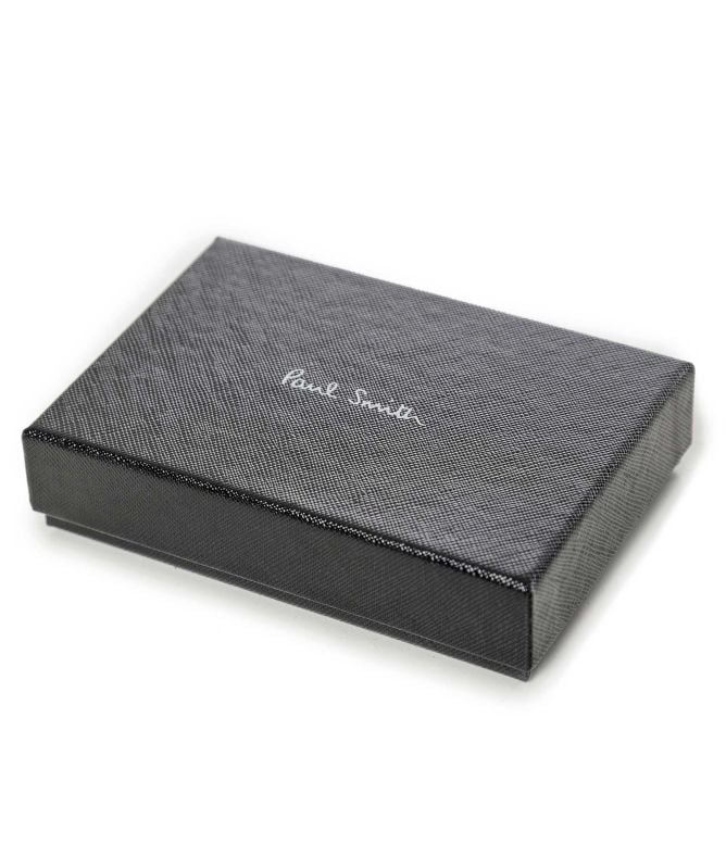 Paul Smith Leather Signature Stripe Card Holder