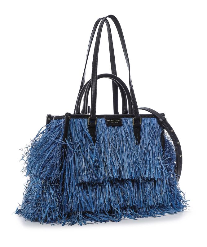 My Best Bag Firenze Atena Bali Fringed Tote Bag