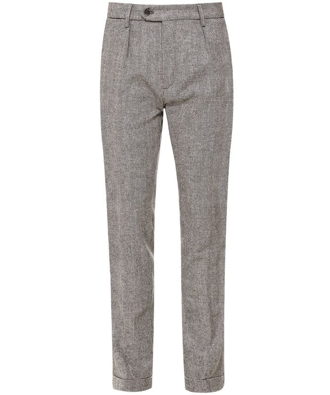 Hackett Flannel Herringbone Pants