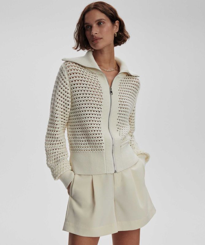 Varley Eloise Zip-Through Knit Jacket