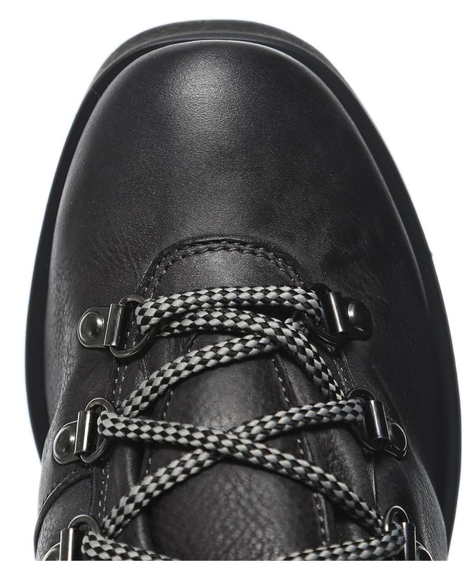 Lofina Chunky Leather Hiker Boots