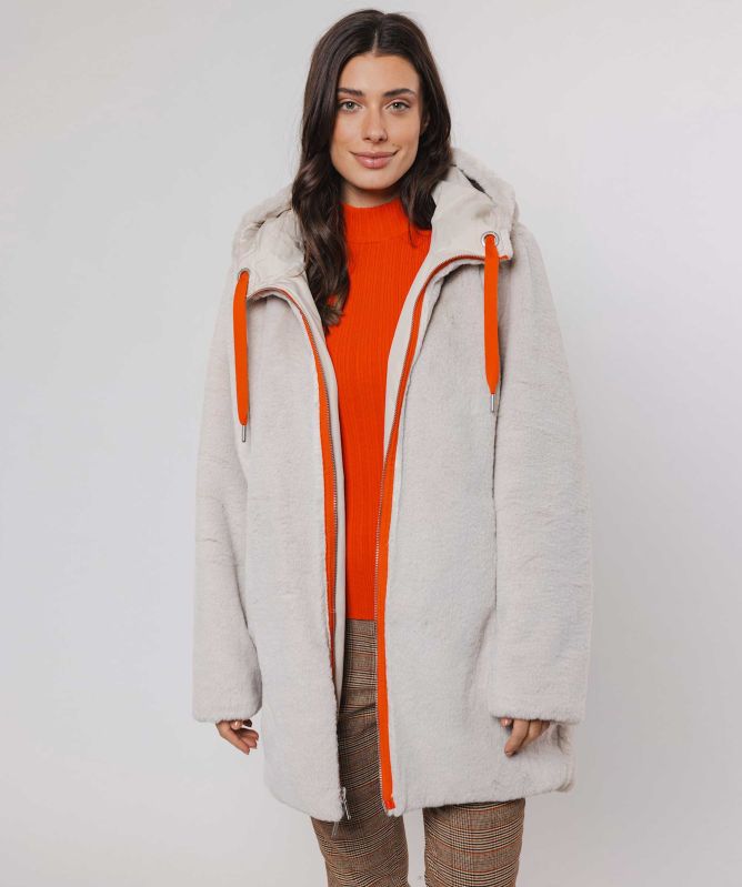 Rino and Pelle Javin Reversible Coat