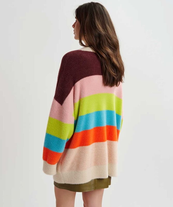 トップス arte antwerp keler stripe cardigan arte-antwerp-keler-stripe-