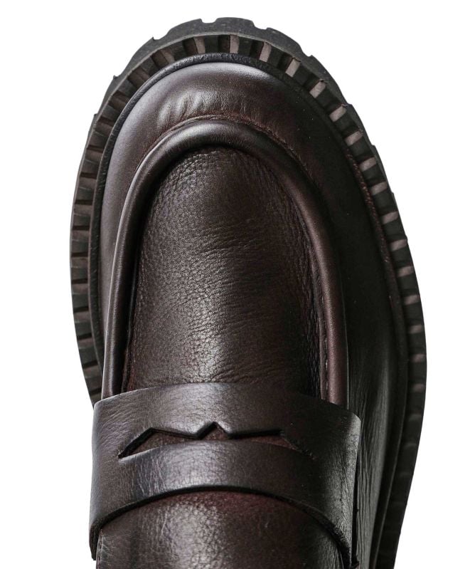 Lofina Chunky Brogue Loafers