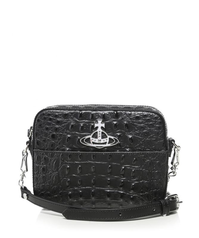 Vivienne Westwood Johanna Leather Crossbody Bag