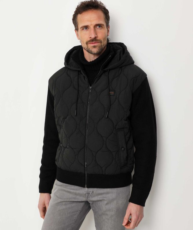 BOSS Hooded Quilt Kemini Jacket