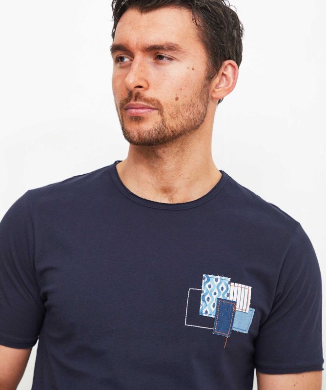 Seinse Patchwork Detail T-Shirt