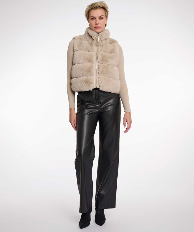 Rino and Pelle May Faux Fur Gilet