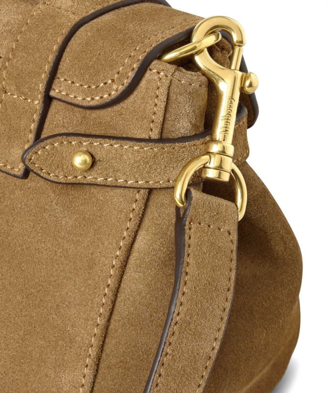 Mulberry Mini Alexa Suede Satchel Bag