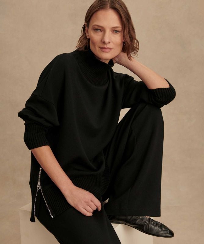 Varley Barker High Neck Sweatshirt