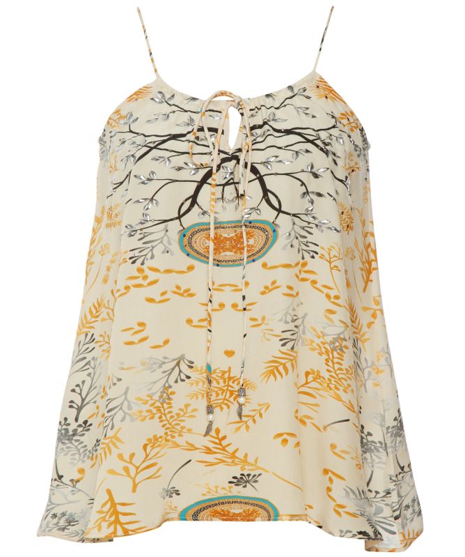 Inoa Brisbane Silk Shoe String Cami