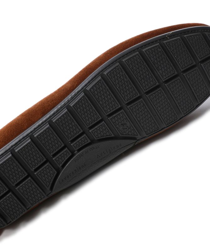 Jules B Suede Horse Bit Driving Loafers