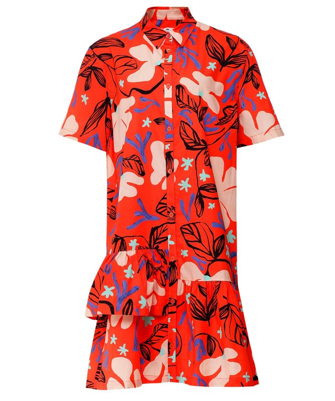 Paul Smith Cotton Asymmetric Shirt Dress
