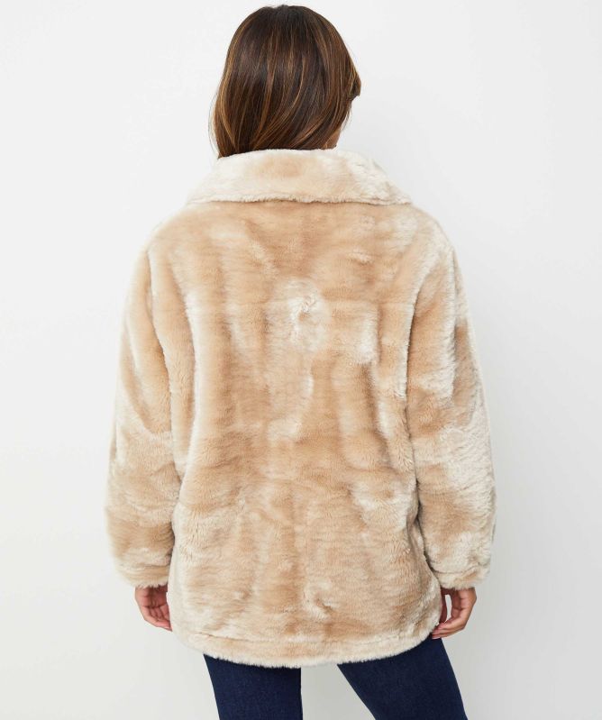 Studio Nordiic Faux Fur Reversible Coat