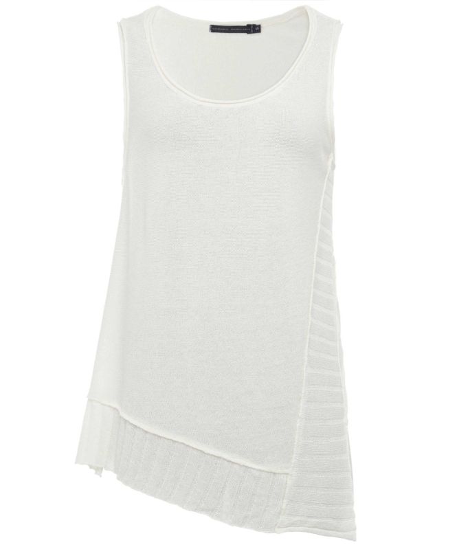 Lurdes Bergada Asymmetrical Knit Vest