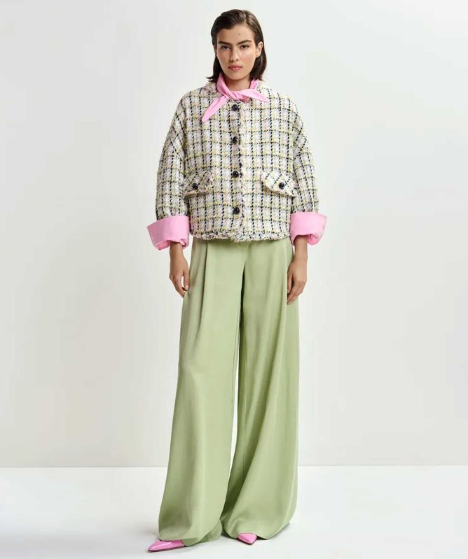 Essentiel Antwerp Jayden Oversized Bouclé Jacket