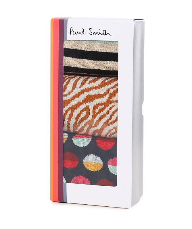 Paul Smith Mixed Pattern Socks Three Pack