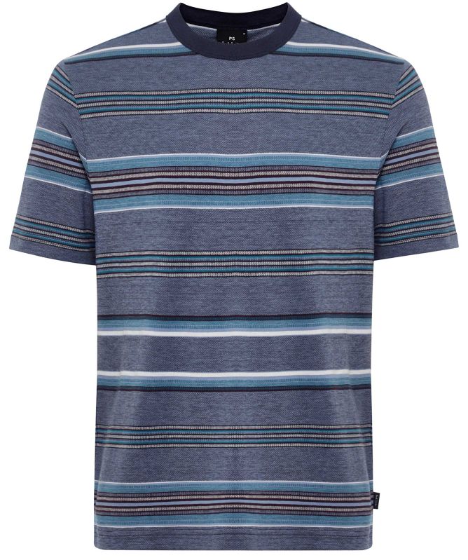 Paul Smith Organic Cotton Striped T-Shirt