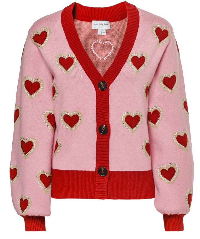 Never Fully Dressed Hearts Cardigan