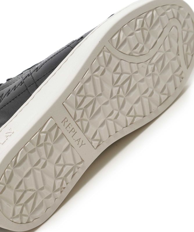 Replay Leather Smash Pro Lay Trainers