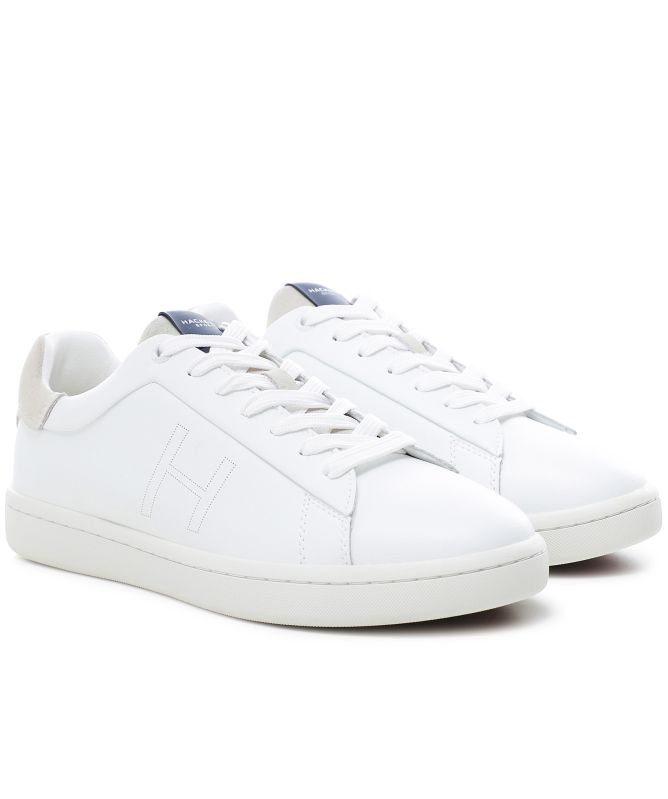 Hackett Leather Minimal Bond Trainers