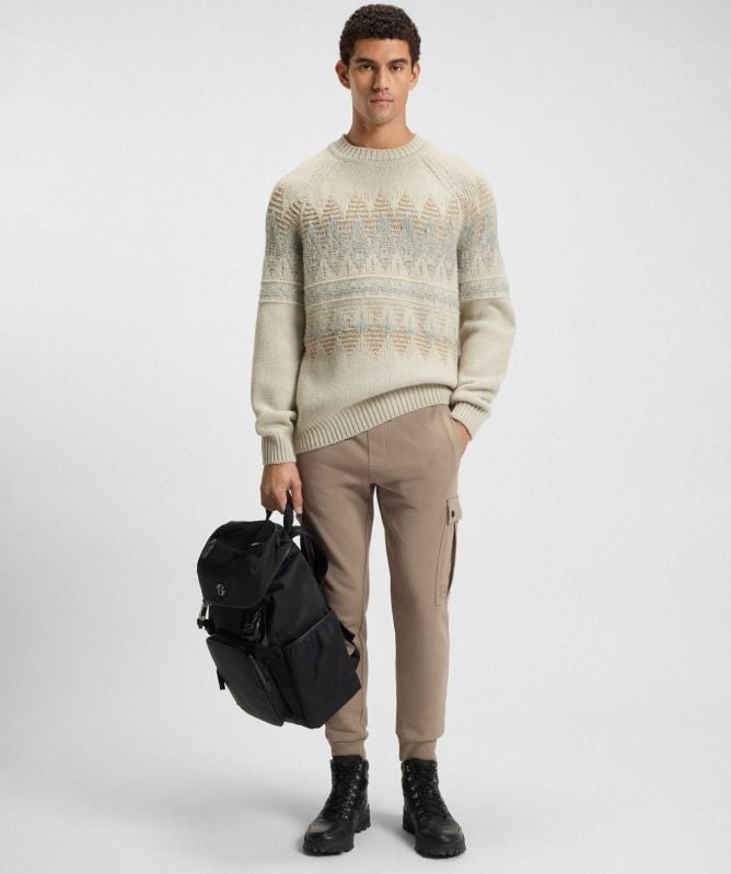 BOSS Relaxed Fit Karombo Jumper