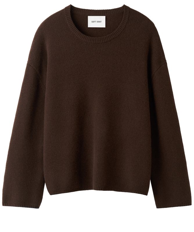 Soft Goat Relaxed Fit Crewneck Sweater