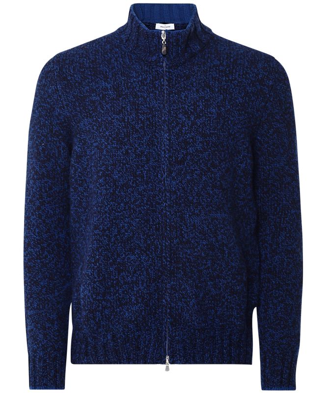 Gran Sasso Virgin Wool Zip Cardigan