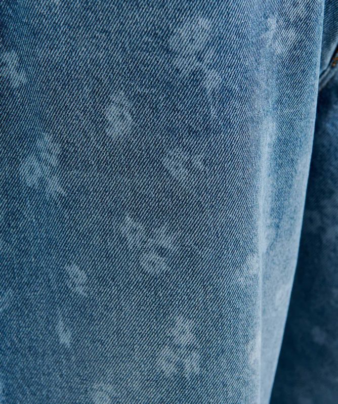 Essentiel Antwerp Floral Print Barrel Leg JO1 Jeans