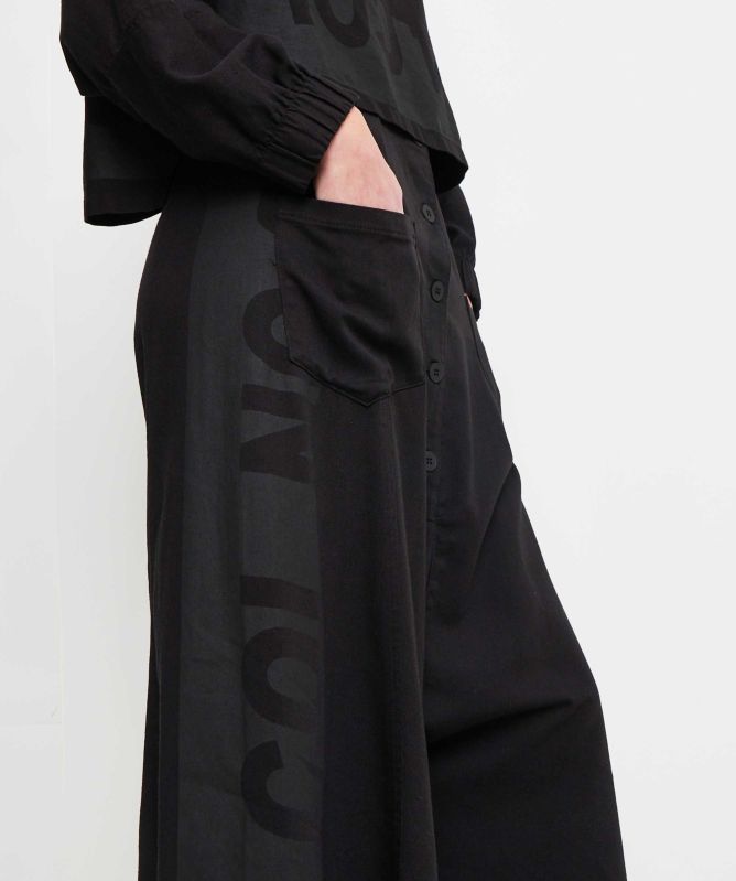 Lurdes Bergada Printed Wide Leg Trousers