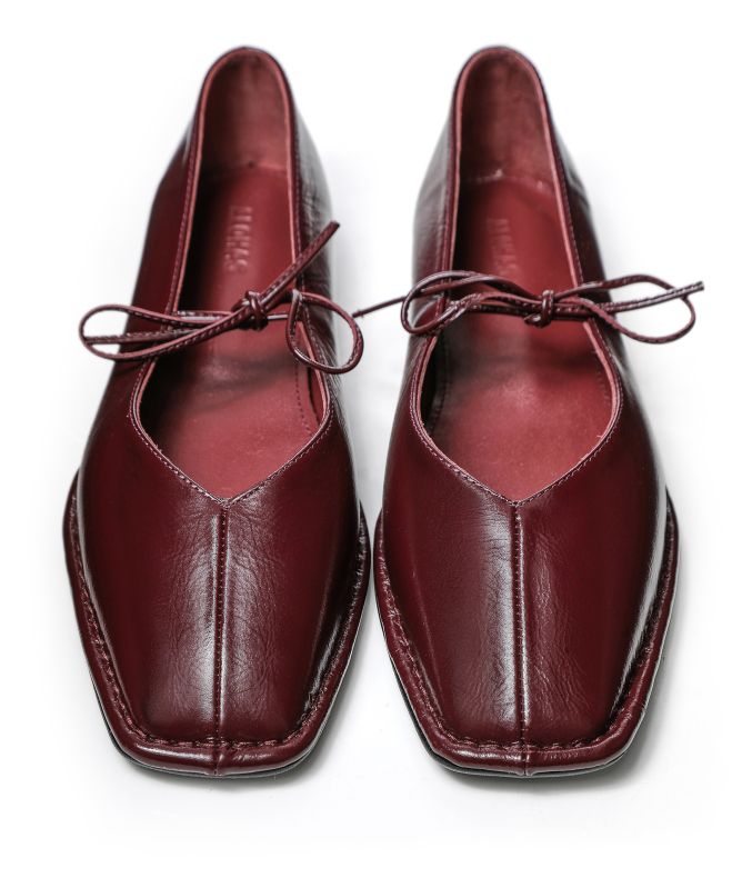 ALOHAS Sway Leather Ballet Flats