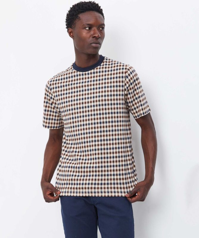Aquascutum Club Check T-Shirt