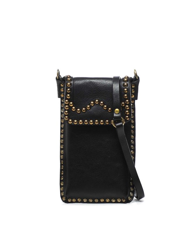 Campomaggi Rivet Detail Phone Pouch