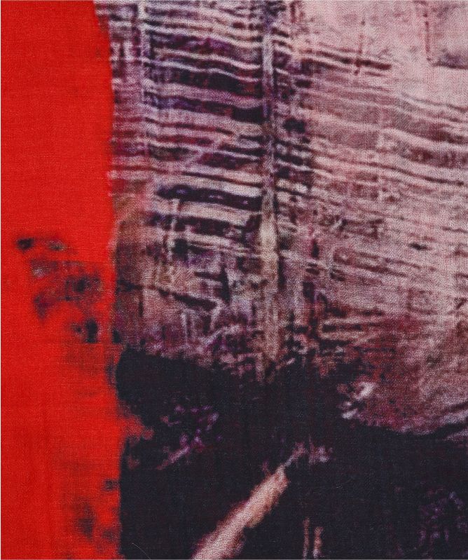 Ahujasons Colour Block Wool Scarf