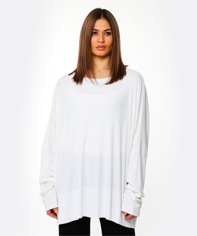 NU London Oversized Long Sleeve Top