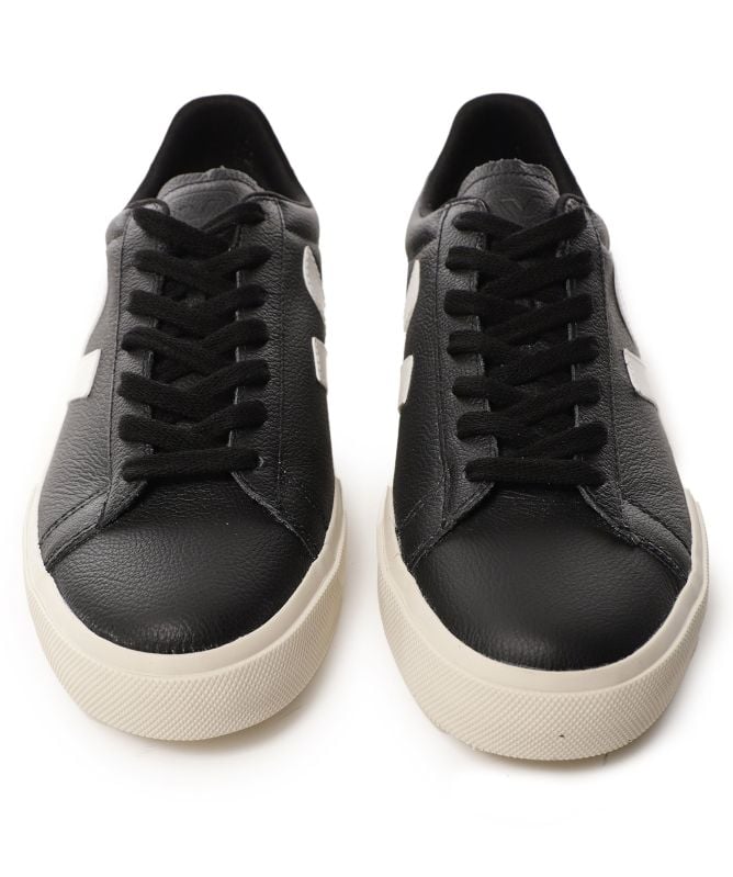 スニーカー VEJA CHROMEFREE CAMPO LEATHER SNEAKERS (CP0501215 BLACK) Veja Campo Chromefree Leather BlackWhite | Sneaker District COM