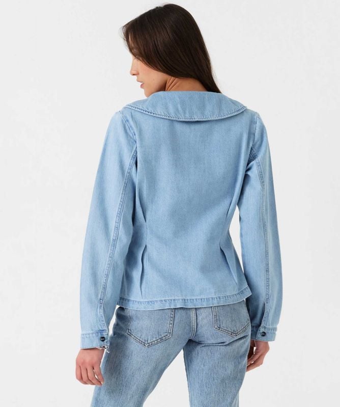 Seventy + Mochi Bette Button Up Denim Shirt